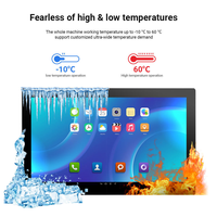 Panel PC OEM de Alto Brillo IP65 con Android/Linux, Pantalla Táctil Capacitiva de 10 Puntos, Sin Ventilador, PC Industrial Integrado Todo en Uno