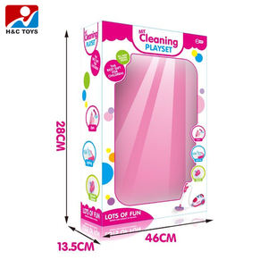 Ensemble de vaisselle en plastique <span class=keywords><strong>pour</strong></span> jeux d'imitation, aspirateur jouet à piles avec lumière HC460650 - Product Image 2