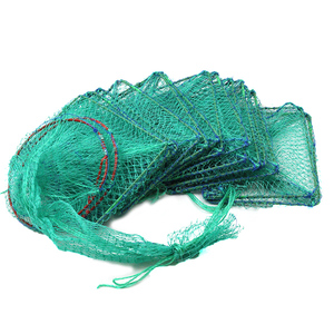 Jaula flotante para peces, red de pesca de trampa larga para cangrejos, cangrejos, langosta, Color verde de Bangladesh, precio competitivo - Product Image 1