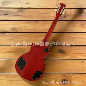 Chitarra Elettrica Ledux Stile <span class=keywords><strong>Les</strong></span> <span class=keywords><strong>Paul</strong></span> con Top Dorato, Modello HH di Alta Gamma per il Mercato Internazionale - Product Image 2