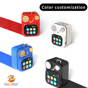 New Metal Appearance Wireless Portable Public Address Mini 5W BT Smart Party <b>Speaker</b> with Touch Screen - Product Image 4