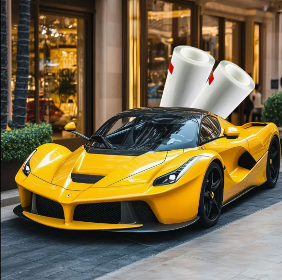 InnoFilms Factory Wholesale 8.5mil Clear TPU PPF Paint Protection Film for Car Body 1.52X15m Roll