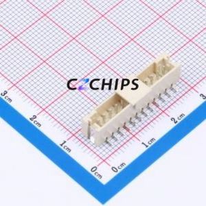 WAFER-PH2.0-12PLB Wire-to-Board Pin Header SMD,P=2mm Connector 1x12P 2mm Vertical Mount PH - Product Image 1
