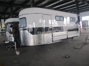 Carrozas Galvanizadas Económicas para Caballos con Espacio para 2 Caballos, Carroza para Remolque de Carga - Product Image 6