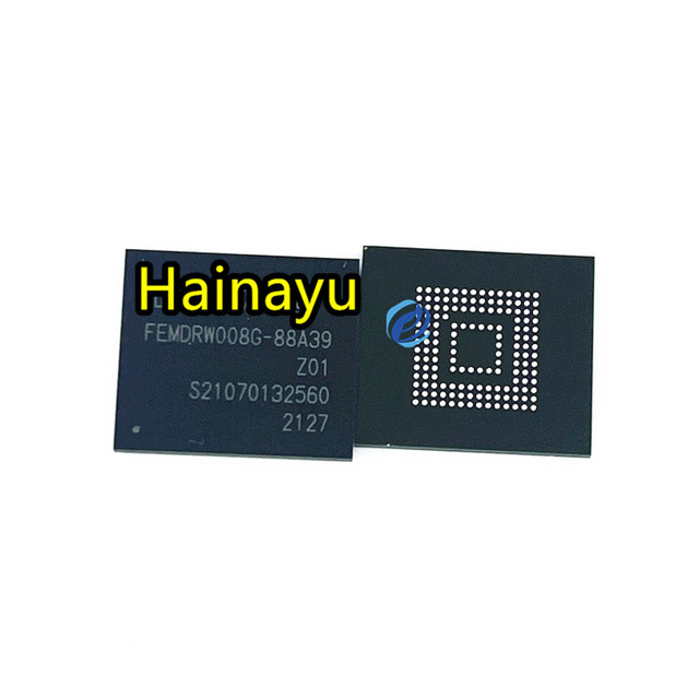 Hainayu Integrated Chip IC Electronic Component FEMDRW008G-88A39 Packages BGA153 EMMC Memory.