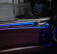 Kit d'éclairage d'ambiance 12V avec synchronisation musicale pour X5 F15 2014-2018, décoration intérieure de voiture
