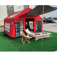 Tente personnalisée d'usine Tente gonflable imperméable pour maison à air de grande pièce Tente gonflable d'extérieur