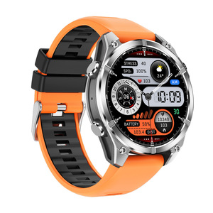 Smartwatch IOS con Display AMOLED, Cassa in Metallo, NFC, Assistente Vocale AI, Impermeabile <span class=keywords><strong>3</strong></span> ATM, Monitoraggio Frequenza Cardiaca e Pressione Sanguigna, Risposta Chiamate, Pagamenti - Product Image 1