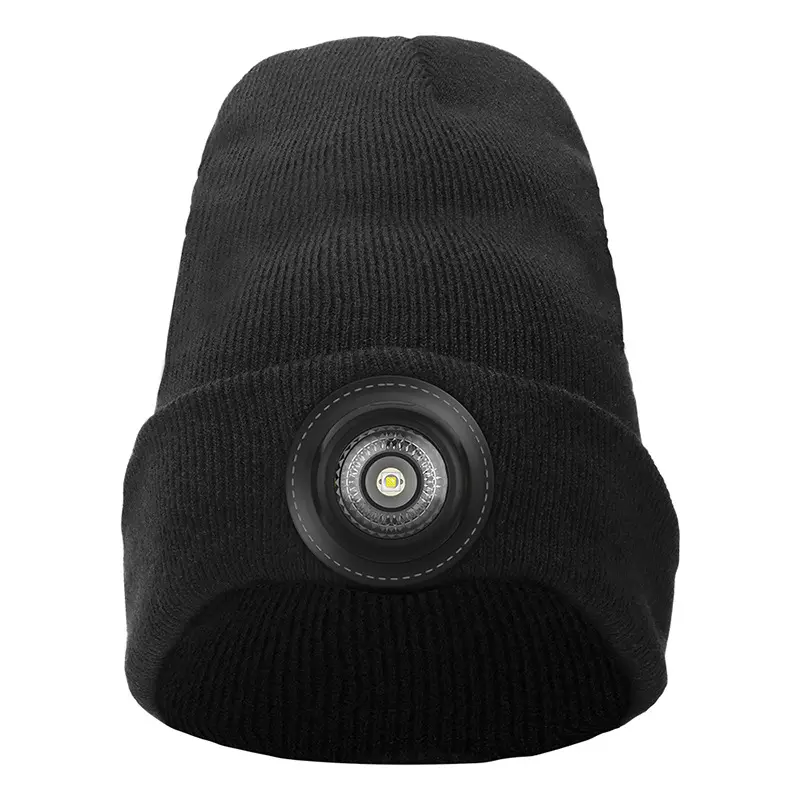 Hot Sale Portable Head Torch Emergency Led Lighting Camping Hunting Led Headlight Led Knitted Hat Headlamp