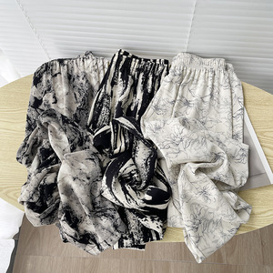 <span class=keywords><strong>Pantaloni</strong></span> larghi stampati da donna alla moda <span class=keywords><strong>pantaloni</strong></span> <span class=keywords><strong>lunghi</strong></span> Slim Casual <span class=keywords><strong>pantaloni</strong></span> <span class=keywords><strong>lunghi</strong></span> - Product Image 4