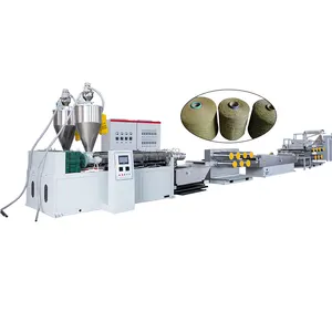 Best Quality China Plastic PP PE Grass Yarn Extrusion Machine Mat Production Line For Wholesales