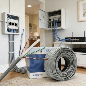 สายอีเธอร์เน็ต CAT6 สำหรับภายนอกอาคาร ขนาด 23AWG แบบ Solid CCA UTP ยาว 1000 ฟุต (305 เมตร)  หุ้มฉนวน PE กันน้ำ รองรับความเร็ว 10Gbps สำหรับการฝังดินโดยตรง - Product Image 5