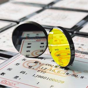 Máy Laser CO2 1390 Gương Silicon Gương phản xạ Laser Chất liệu SI Gương phản xạ Laser Đường kính. 18mm 20mm Vàng 3 Tháng - Product Image 4