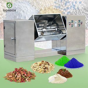 Mezcladora Horizontal de Polvo de Acero Inoxidable para Especias, Mezcladora de Alimentos para Sal Mineral - Product Image 1