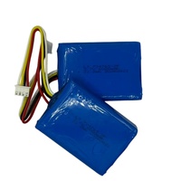 Batterie lithium-ion LithoTop personnalisée 7,4 V 724765 6000 mAh 2P avec protection PCM intégrée, garantie de 12 mois pour drone, jouet RC, robot