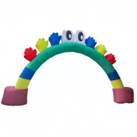 Arche gonflable personnalisée, écologique, décoration de fête en plein air, emballage en boîte et sac pour Pâques
