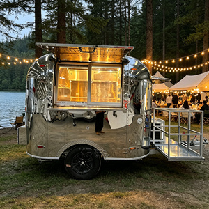 Food Truck Premium para el Mercado Norteamericano, Remolque de Concesiones Totalmente Equipado, Carrito de Café - Product Image 1