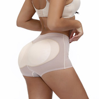 Coussinets de hanche en silicone sans couture sous-vêtements Butt Lifter Shaper fesse façonnant les femmes sexy hanche enrichissante culotte
