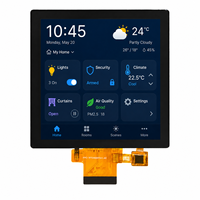 Écran tactile capacitif carré Incell 3,95 pouces / 4 pouces 480x480 Mipi 31 broches 500 cd/m2 Luminosité Module d'affichage LCD TFT