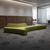 Ensemble de canapés modulaires inclinables pour espaces publics, hôtels, bureaux, bibliothèques, écoles, musées, halls d'attente