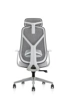 Chaise de bureau d'ordinateur pivotante confortable en mouvement chaise de bureau ergonomique en tissu maillé à bascule moderne