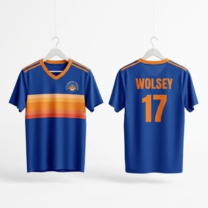 Professionele Aangepaste Voetbal Jerseys Shirt Ademend Voetbal Atletische Slijtage Uniformen Shirts & Tops Sportkleding Oem Service - Product Image 3