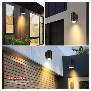 Lampada da Parete LED per Esterni e Interni, Illuminazione Verso l'Alto e Verso il Basso, per Giardino, Cortile, Corridoio, Hotel - Product Image 3