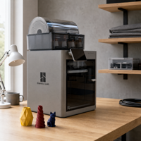 Imprimante 3D FDM multicolore haute vitesse de bureau Bambu Lab P2S Combo automatique avec PLA et système de filament fermé
