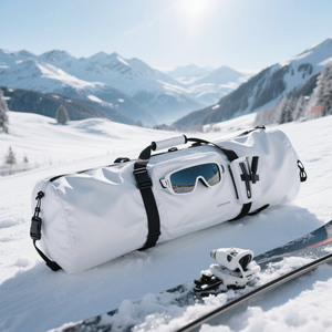 Borsa da sci in Nylon con Logo personalizzato OEM \ ODM borsa da viaggio per sport invernali di grande capacità per scarponi da sci e attacchi - Product Image 2