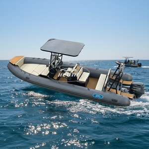 Bateau de pêche rapide en aluminium Hypalon ORCA CE 23 pieds 700 de la marque Transea, prix d'usine, <span class=keywords><strong>7</strong></span> mètres, à vendre - Product Image 2