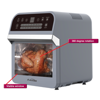 Grande Friteuse à Air Électrique Professionnelle Manuelle et Four Grill 12L avec Contrôle Numérique et Application Connectée pour la Maison AF510T