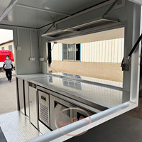 Petite remorque de nourriture mobile pour restaurant extérieur boulangerie crème glacée et camion de restauration rapide chariot à café-camion de nourriture pour usage professionnel