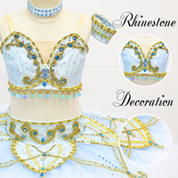 T0379 Costume de ballet de pirate professionnel tutu de type fendu deux pièces Le Corsaire Offres Spéciales