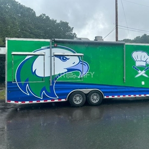 Camión de Comida Móvil de Dos Pisos Personalizado, Remolque de Comida Rápida para Catering, Helados y Café con Cocina Completa - Product Image 1