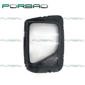 PORBAO pour <span class=keywords><strong>Q07</strong></span> 25-26 : Cache-phare transparent en plastique, couvercle de lentille de phare, abat-jour de phare – Pièces automobiles en promotion directe usine - Product Image 2