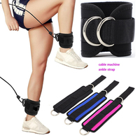 Sangles de cheville pour câble Machine Kickbacks, menottes de cheville rembourrées Gym exercices du bas du corps accessoires de Fitness