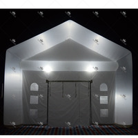 Tente gonflable LED personnalisée en gros pour événements de mariage, tente extérieure gonflable pour grands rassemblements et festivals professionnels