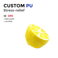 Jouet Squishy en Mousse PU en Forme de Fruit à Remontée Lente, Anti-Stress Citron, Soulagement de l'Anxiété, Unisexe, Garçons, Vente Directe Usine