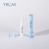 Remplisseur de rides de luxe 10ml presse torsadée cosmétique sans air sérum raffermissant les yeux lifting instantané crème seringues bouteille