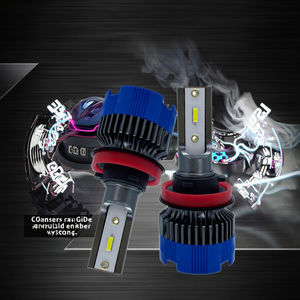 Ampoule de phare LED SFIDA <span class=keywords><strong>V12</strong></span> 6000K pour voiture, compatible avec H4 H7 9005 9006 HB3, boîte d'emballage personnalisable - Product Image 4