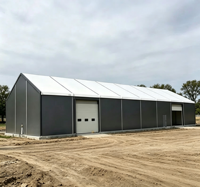 Construction de bâtiments industriels, d'ateliers métalliques et d'entrepôts préfabriqués en structure acier sur mesure