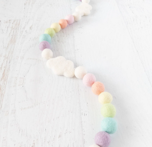 Guirlande Pom <span class=keywords><strong>de</strong></span> <span class=keywords><strong>laine</strong></span>, nouveau design, en feutre, bon marché - Product Image 6