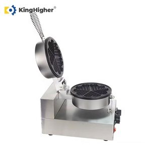 <span class=keywords><strong>Gaufrier</strong></span> électrique <span class=keywords><strong>professionnel</strong></span> en forme de cœur, 5 gaufres, antiadhésif, pour gaufres belges, 220V, idéal pour la vente ambulante - Product Image 5
