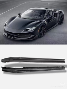 ชุดแต่งตัวถังคาร์บอนไฟเบอร์แห้งคุณภาพสูงสำหรับ 296 GTB GTS รุ่นใหม่ พร้อมลิ้นกันชนหน้า สปอยเลอร์ และสเกิร์ตข้าง - Product Image 2