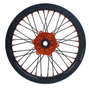 Nuevas Ruedas de Motocross ULB <span class=keywords><strong>19</strong></span>/<span class=keywords><strong>16</strong></span> de Aleación de Aluminio Anodizado para <span class=keywords><strong>85</strong></span> <span class=keywords><strong>SX</strong></span> 2021-2024 TC85, Llantas Negras, Repuesto de Bujes - Product Image 6