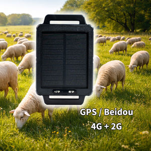 Уличный <span class=keywords><strong>GPS</strong></span>-трекер на солнечной энергии с защитой IP67 для крупного рогатого скота, овец, лошадей, верблюдов, крупных собак - Product Image 1