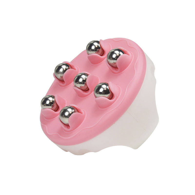 Boule rose en acier inoxydable