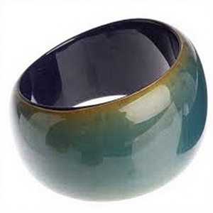 Bracelet jonc classique en résine 2026 pour femme, bijoux de mode unisexe, joncs multicolores en acrylique lucite, design élégant et simple - Product Image 2