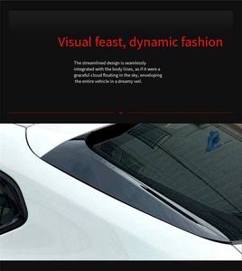 Alerón Lateral Veidt Compatible con <span class=keywords><strong>BMW</strong></span> <span class=keywords><strong>X4</strong></span> G02 2019+, Alerón Trasero Fijo, Adhesivo para Automóvil, Modificación Exterior Transfronteriza - Product Image 6
