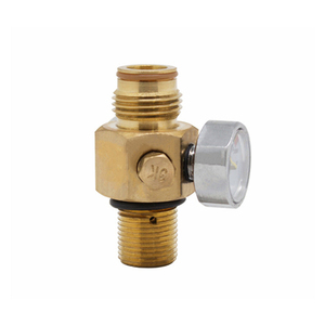 Válvula de encendido y apagado de <span class=keywords><strong>Paintball</strong></span> con manómetro para cilindro de <span class=keywords><strong>Co2</strong></span> - Product Image 2